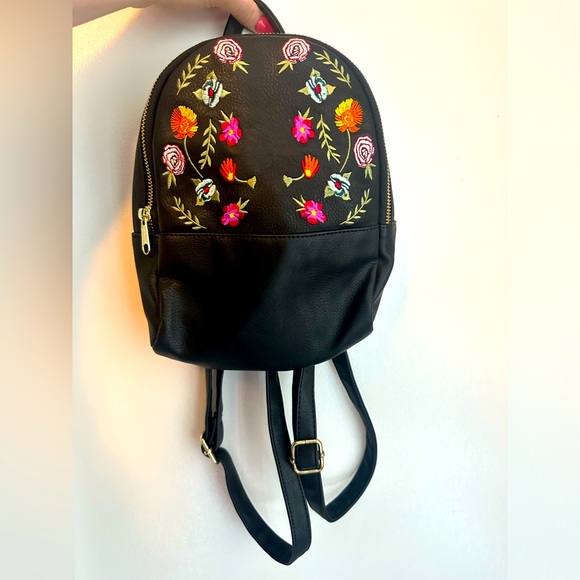art class Handbags - 💜Art class leather backpack with floral embroidery!